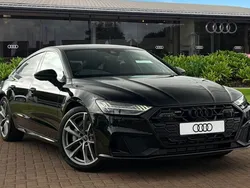 Black New 2025 Audi A7 Sportback Black Edition Hatchback | £64,980