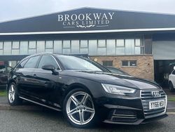 Black Used 2016 Audi A4 S-Line Estate | £9,290 (Fair price)