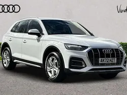 White Used 2022 Audi Q5 Sport SUV | £28,097 (Fair price)