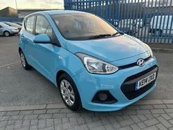 Blue Used 2014 Hyundai i10 SE Hatchback | £4,195 (Fair price)