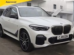 White Used 2019 BMW X5 M Sport SUV | £37,850 (Fair price)