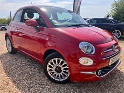 Red Used 2017 Fiat 500 Lounge Hatchback | £7,195 (Fair price)