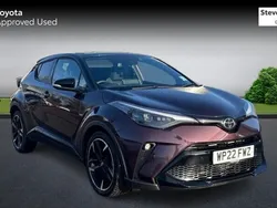 Mauve/purple Used 2022 Toyota C-HR Sport SUV | £21,386 (Fair price)