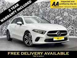 White Used 2021 Mercedes A180 Executive Hatchback | £16,995 (Good price)