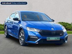Blue Used 2023 Skoda Octavia vRS Hatchback | £30,190