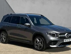 Mountain grey metallic Used 2022 Mercedes GLB200 AMG Line Premium Plus SUV | £27,384 (Fair price)
