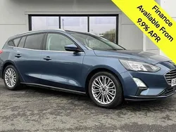 Blue Used 2020 Ford Focus Titanium X Estate | £9,195 (Good price)