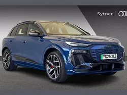 Blue Used 2025 Audi Q6 e-tron Advanced SUV | £60,000