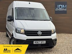 White Used 2017 VW Crafter Trendline Van | £13,995 (A bit pricey)