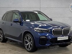 Blue Used 2019 BMW X5 M Sport SUV | £41,795 (Fair price)