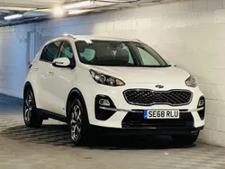 White Used 2019 Kia Sportage 2 SUV | £7,989 (Good price)