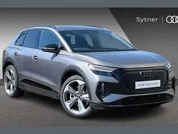 Grey Used 2025 Audi Q4 e-tron Black Edition SUV | £46,250 (Fair price)