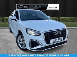 White Used 2021 Audi Q2 S-Line SUV | £16,395 (Fair price)