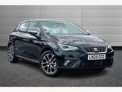 Midnight black Used 2025 Seat Ibiza XCELLENCE Hatchback | £18,990 (Fair price)