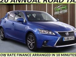 Used 2017 Lexus CT200h Sport Line Hatchback | £13,777 (Good price)
