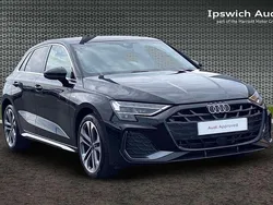 Black Used 2025 Audi A3 e-tron S-Line Hatchback | £32,844 (Expensive)