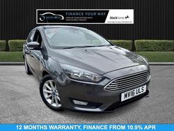 Grey Used 2016 Ford Focus Titanium Hatchback | £6,095 (Fair price)