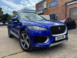 Blue Used 2019 Jaguar F-Pace S SUV | £19,325 (Fair price)