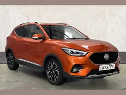 Orange Used 2023 MG ZS Exclusive Sedan | £14,290 (Fair price)