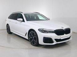 White Used 2022 BMW 520 M Sport Estate | £34,995