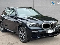 Carbon black Used 2022 BMW X5 M M Sport SUV | £46,099 (Fair price)