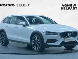 White Used 2023 Volvo V60 CC Plus Estate | £35,490