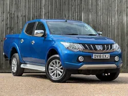 Blue Used 2018 Mitsubishi L200 Pickup | £14,500 (Good price)