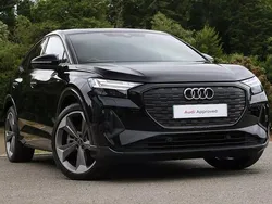 Black Used 2024 Audi Q4 Sportback e-tron Advanced SUV | £39,495 (Fair price)