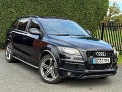 Black Used 2012 Audi Q7 S-line plus SUV | £8,950 (Fair price)