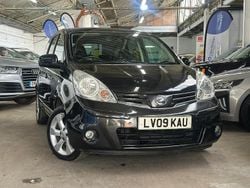 Black Used 2009 Nissan Note Tekna MPV | £4,495 (Fair price)