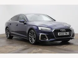 Blue Used 2023 Audi A5 Sportback S-Line Hatchback | £27,995 (Good price)