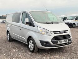 Silver Used 2017 Ford Transit Custom Limited Van | £12,275 (A bit pricey)