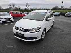 White Used 2019 VW Sharan SE MPV | £18,750 (A bit pricey)