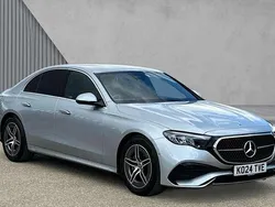 Silver Used 2024 Mercedes E200 AMG line Sedan | £42,396