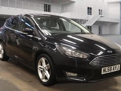 Panther black Used 2018 Ford Focus Zetec Hatchback | £7,875 (Fair price)