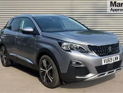 Grey Used 2019 Peugeot 3008 Allure SUV | £13,621 (Fair price)