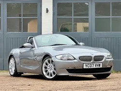 Silver grey Used 2007 BMW Z4 Sport Line Cabriolet | £8,950 (A bit pricey)