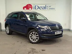 Blue Used 2018 Skoda Kodiaq SE SUV | £10,490 (Fair price)