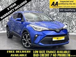Blue Used 2021 Toyota C-HR Design SUV | £16,795 (Fair price)