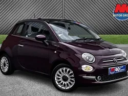 Red Used 2021 Fiat 500 Dolcevita Hatchback | £9,499 (Fair price)