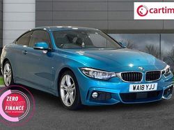 Blue Used 2018 BMW 420 M Sport Coupe | £16,250 (Fair price)