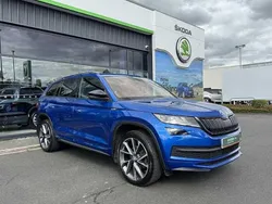 Race blue metallic Used 2020 Skoda Kodiaq SportLine SUV | £23,995 (Fair price)