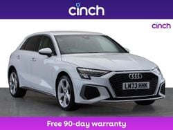 White Used 2023 Audi A3 e-tron Comfort Hatchback | £19,899 (Fair price)