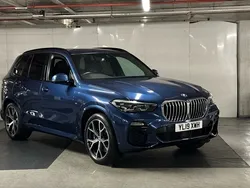 Blue Used 2019 BMW X5 M Sport SUV | £37,319 (Good price)