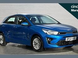 Blue Used 2022 Kia Rio 2 Hatchback | £11,269 (Fair price)