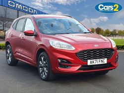 Red Used 2021 Ford Kuga ST-Line SUV | £15,995 (Good price)
