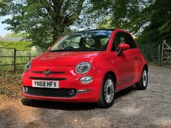 Pink Used 2018 Fiat 500 Lounge Hatchback | £5,980 (Fair price)