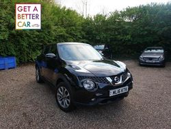 Black Used 2016 Nissan Juke Tekna SUV | £500