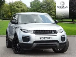 Silver Used 2017 Land Rover Range Rover evoque SE SUV | £12,995 (Fair price)