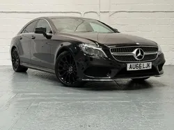 Black Used 2016 Mercedes CLS350 AMG Line Premium Coupe | £14,159 (Super price)